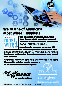 Atlantic General Hospital Print Ad