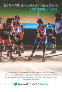 The MetroHealth System Print Ad