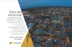 VCU Health System Print Ad